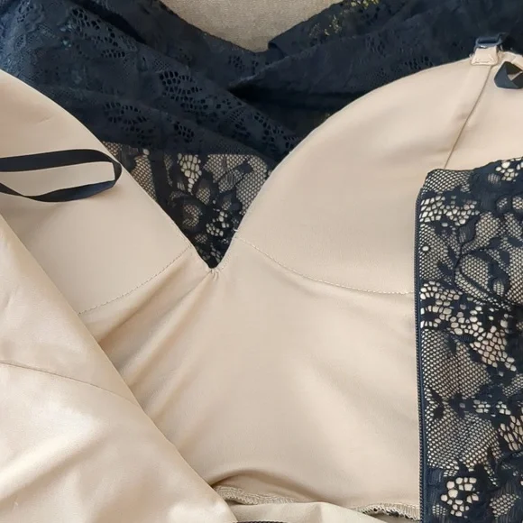 Bebe Black Lace Cocktail Dress - Picture 10 of 10